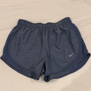 Nike Women's Dark Blue Athletic Shorts